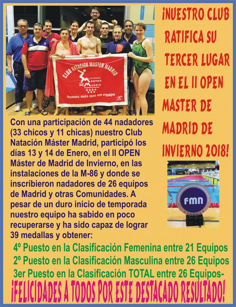 Noticia OPEN Invierno 2018